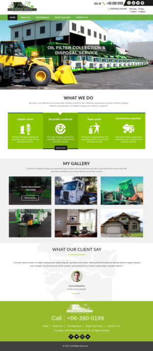 Web Design par Xclusive Designer pour Macro Detailing | Design #17172330