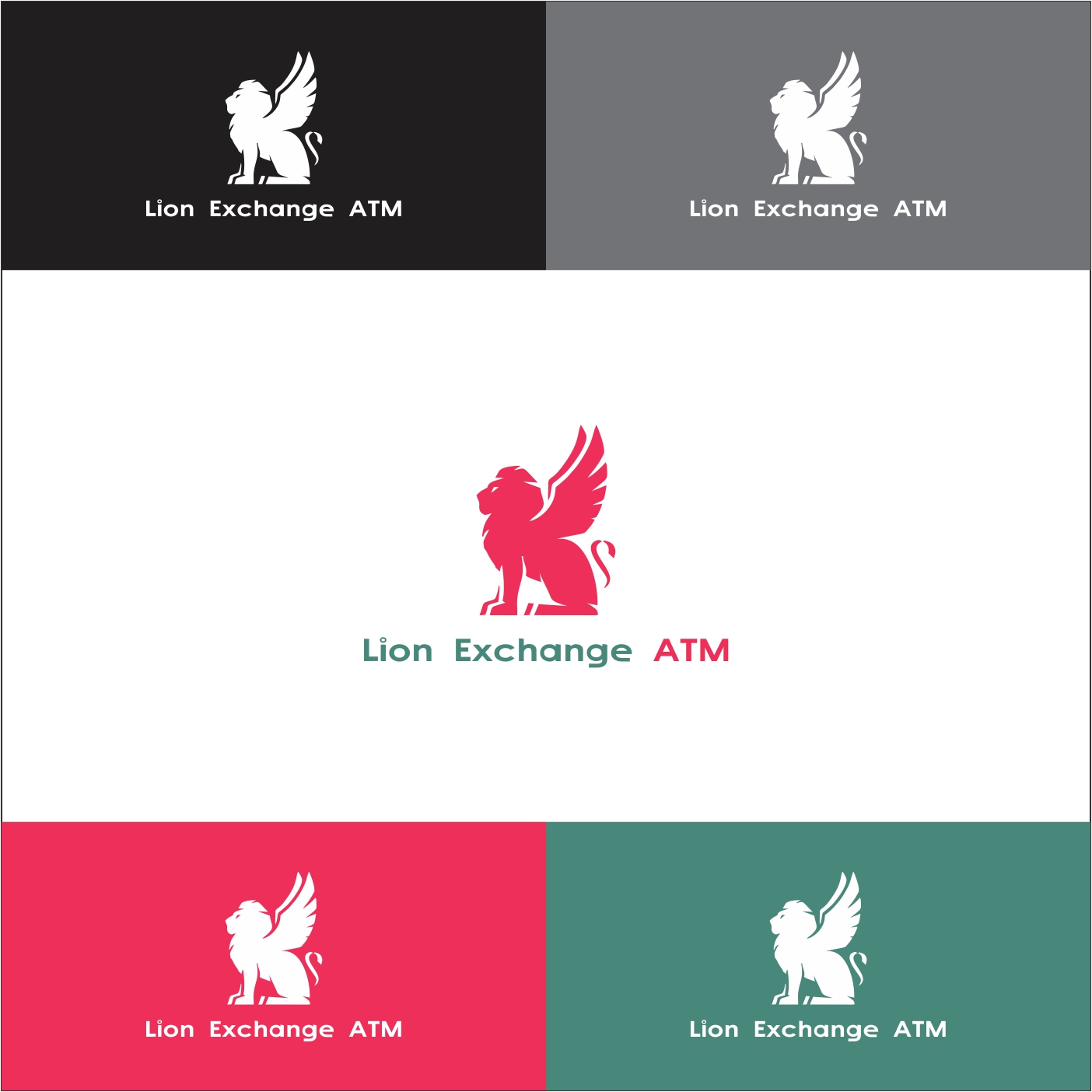 Logo Design by J.Rakesh for Lion Exchange ATM | Design #17097115