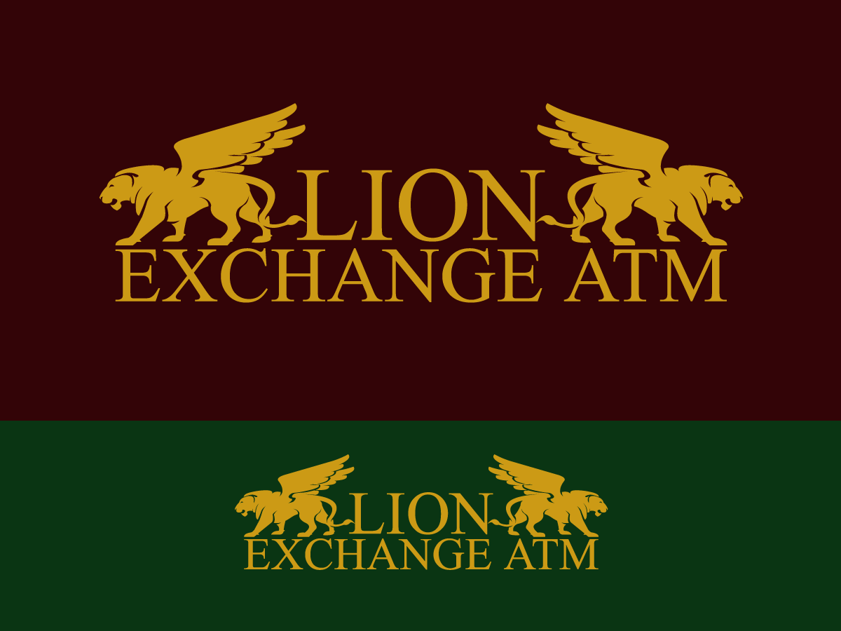 Logo Design by mithunpopey for Lion Exchange ATM | Design #17089141