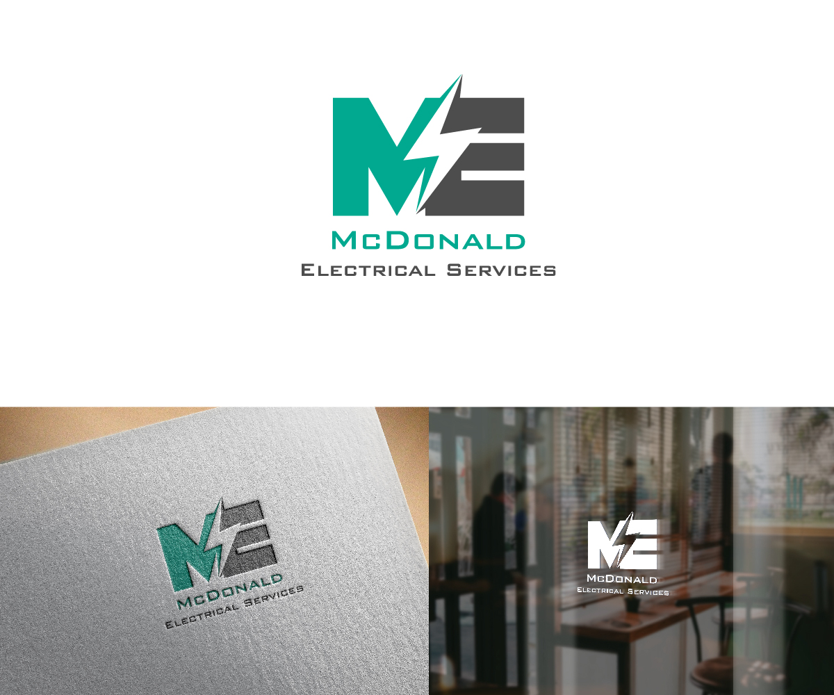 Logo Design by Elizabeta for McDonald Electrical Services | Design #17116466