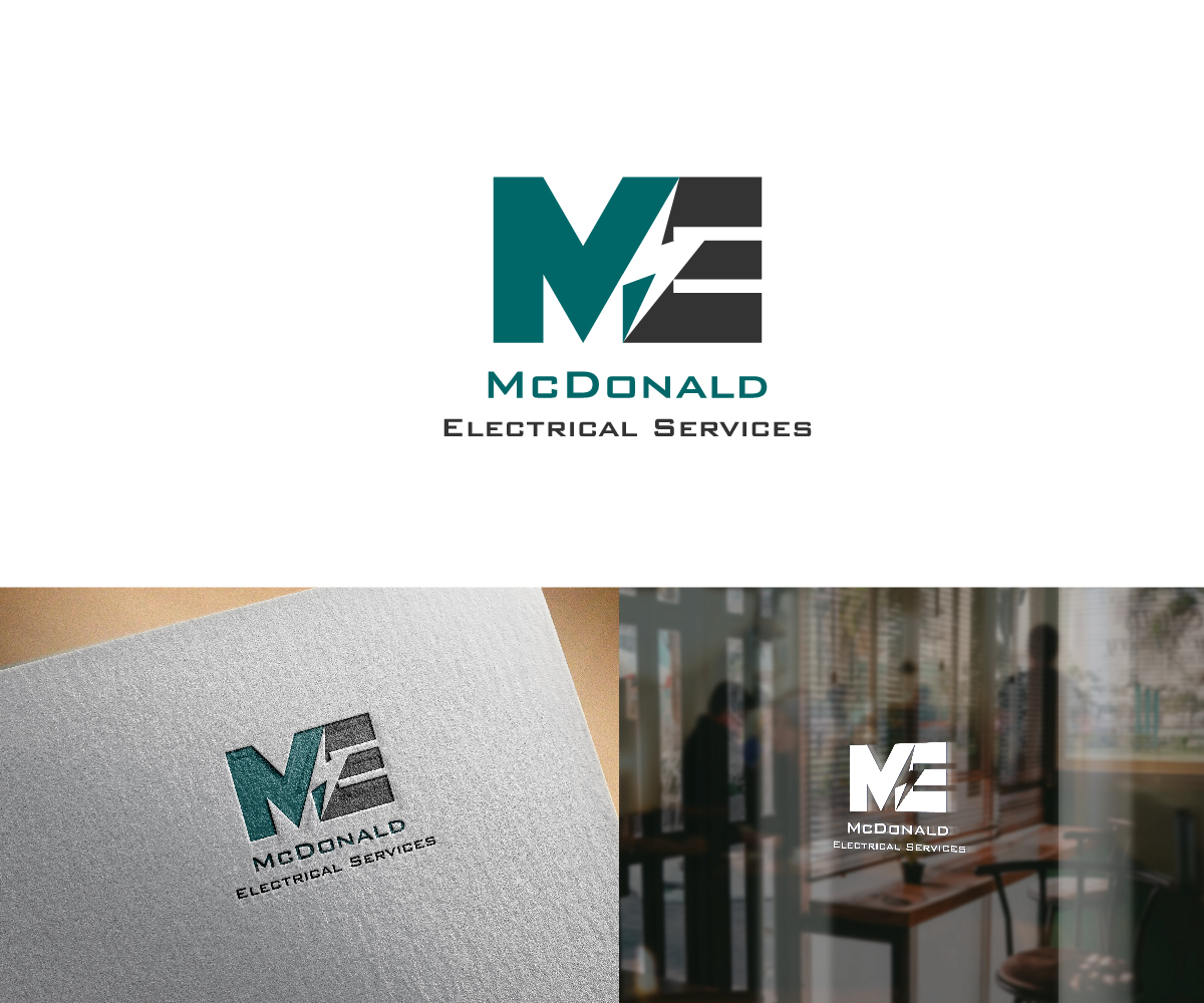 Logo Design by Elizabeta for McDonald Electrical Services | Design #17117055