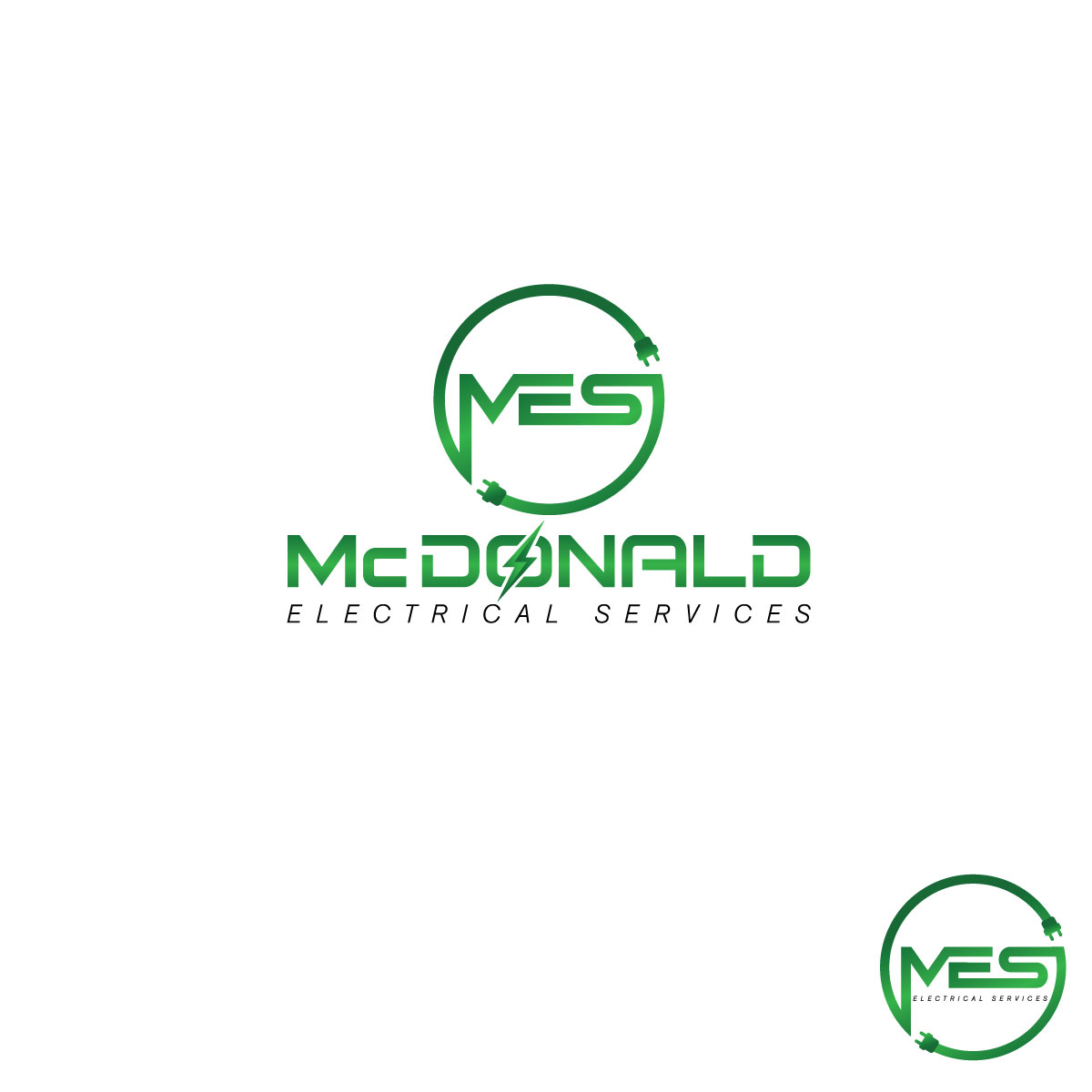 Logo Design by tigertwist for McDonald Electrical Services | Design #17165091