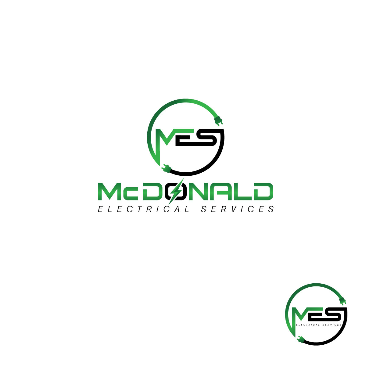 Diseño de Logo por tigertwist para McDonald Electrical Services | Diseño #17165253