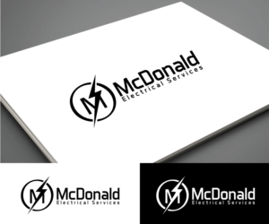 Logo-Design von future logo.com für McDonald Electrical Services | Design: #17116147