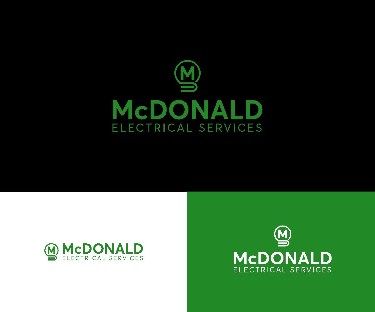 Logo Design by chameerakasundb for McDonald Electrical Services | Design #17123671
