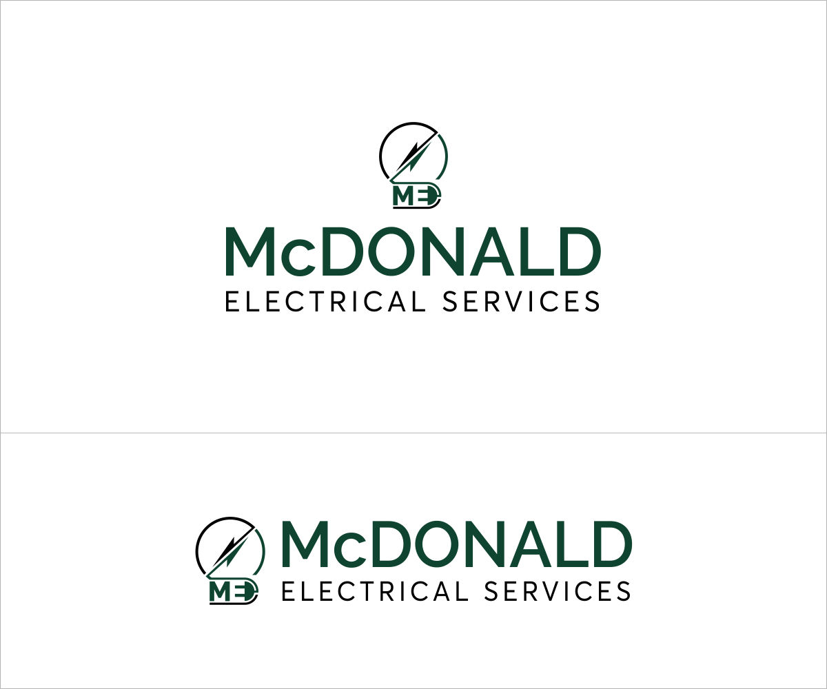 Diseño de Logo por chameerakasundb para McDonald Electrical Services | Diseño #17132726
