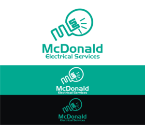 Logo-Design von Soul Light für McDonald Electrical Services | Design: #17114543