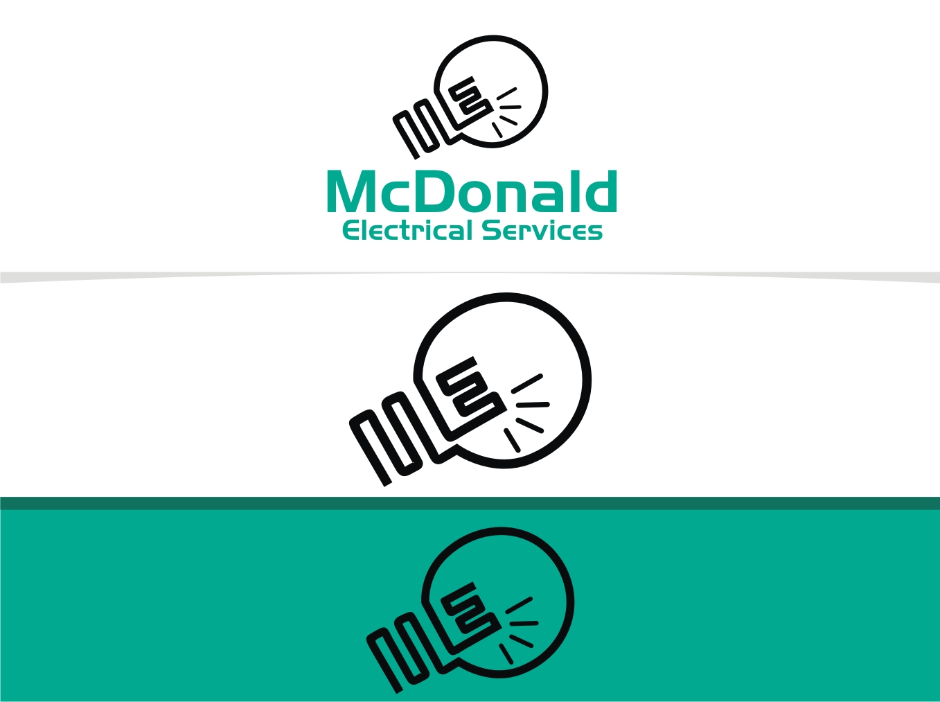 Logo Design by Soul Light for McDonald Electrical Services | Design #17117063