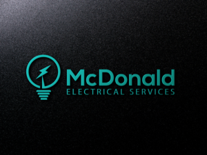 Logo Design by the majestic design for McDonald Electrical Services | Design: #17153610