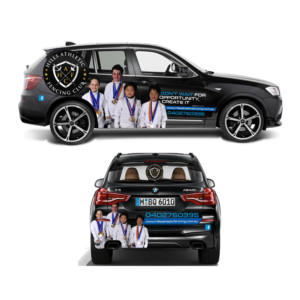 Car Wrap Design by DG+