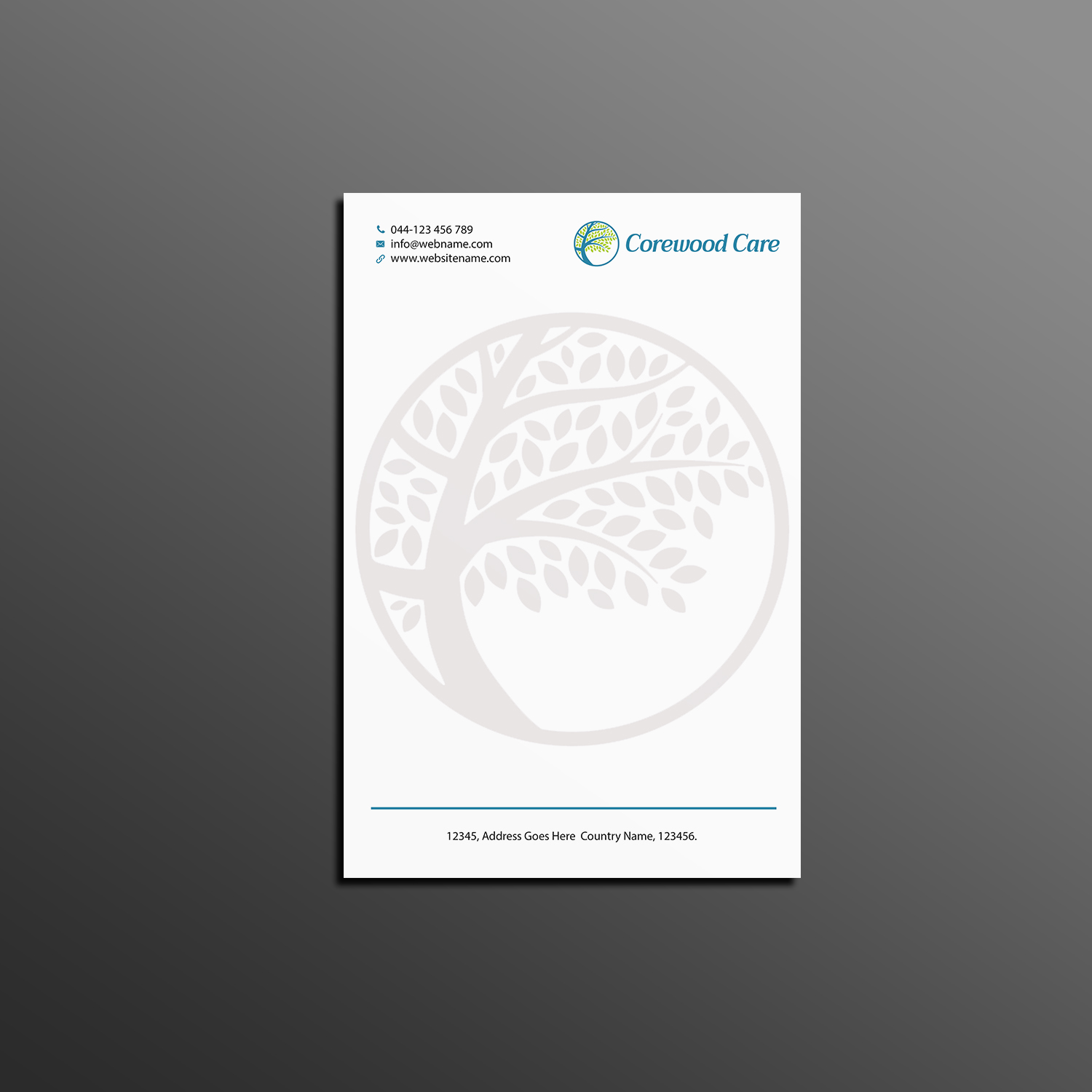 Letterhead Design by Creations Box 2015 for this project | Design #17092434