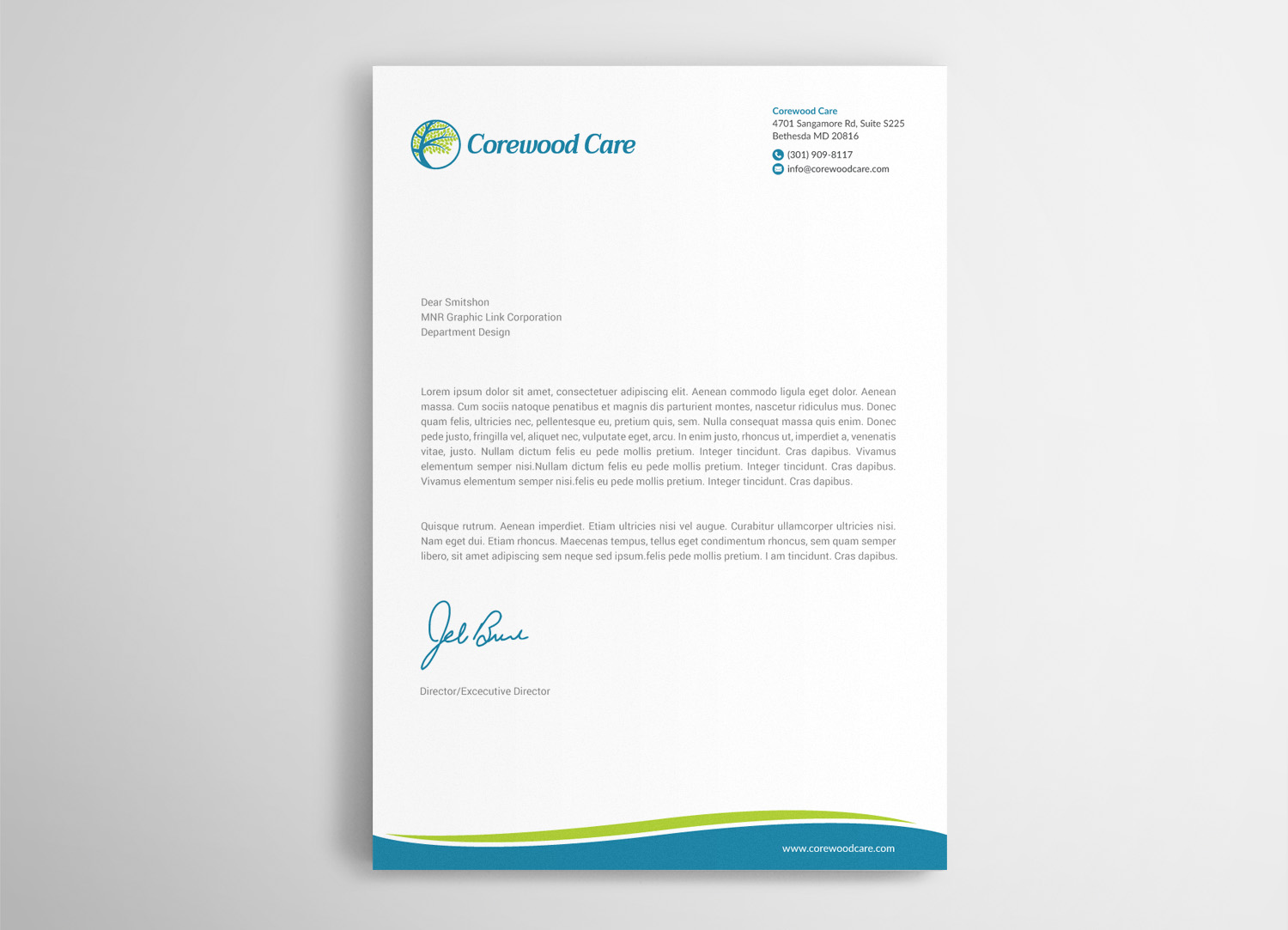 Letterhead Design by mdreyad for this project | Design #17179312