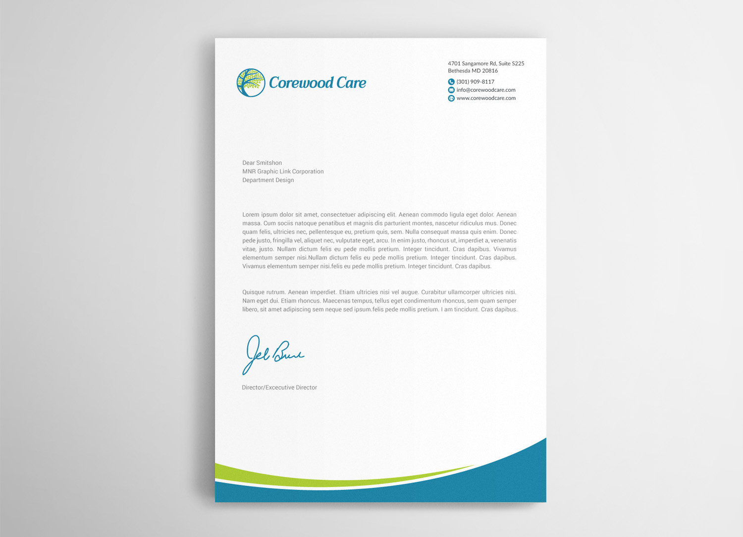 Letterhead Design by mdreyad for this project | Design #17179365