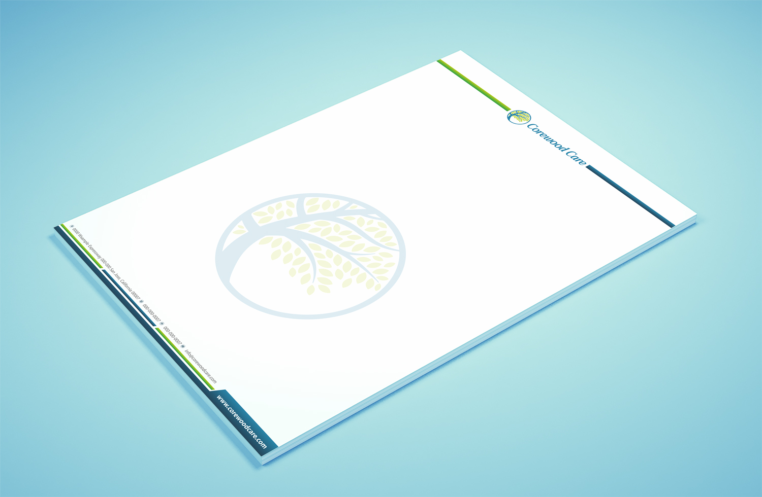 Letterhead Design by Petter Goms for this project | Design #17088153