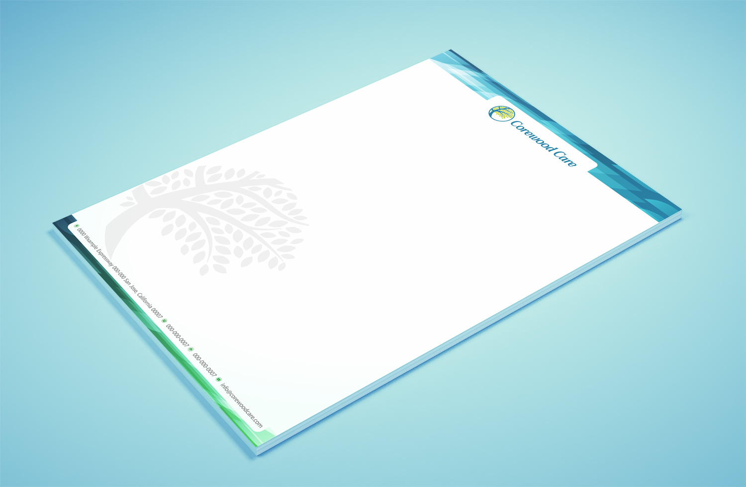 Letterhead Design by Petter Goms for this project | Design #17099062