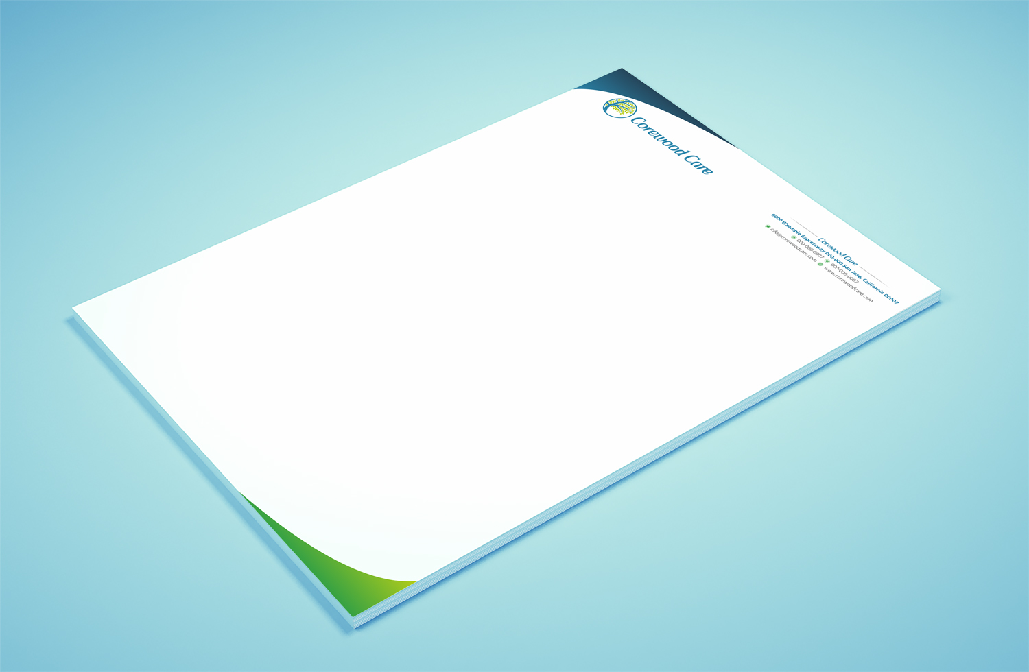 Letterhead Design by Petter Goms for this project | Design #17099797