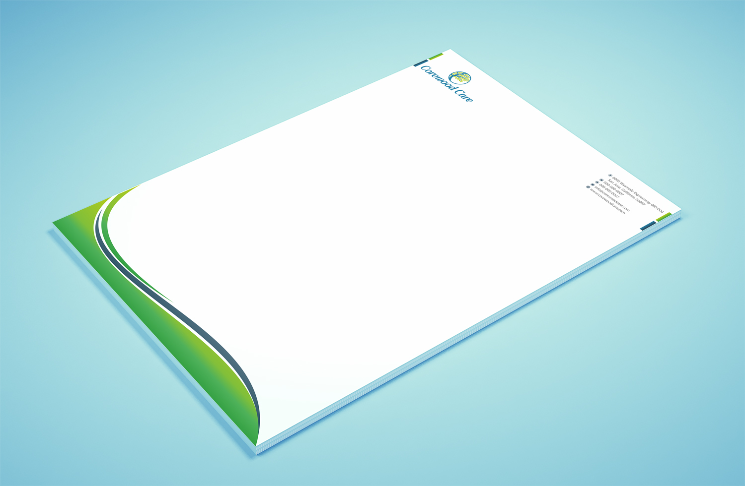 Letterhead Design by Petter Goms for this project | Design #17100087