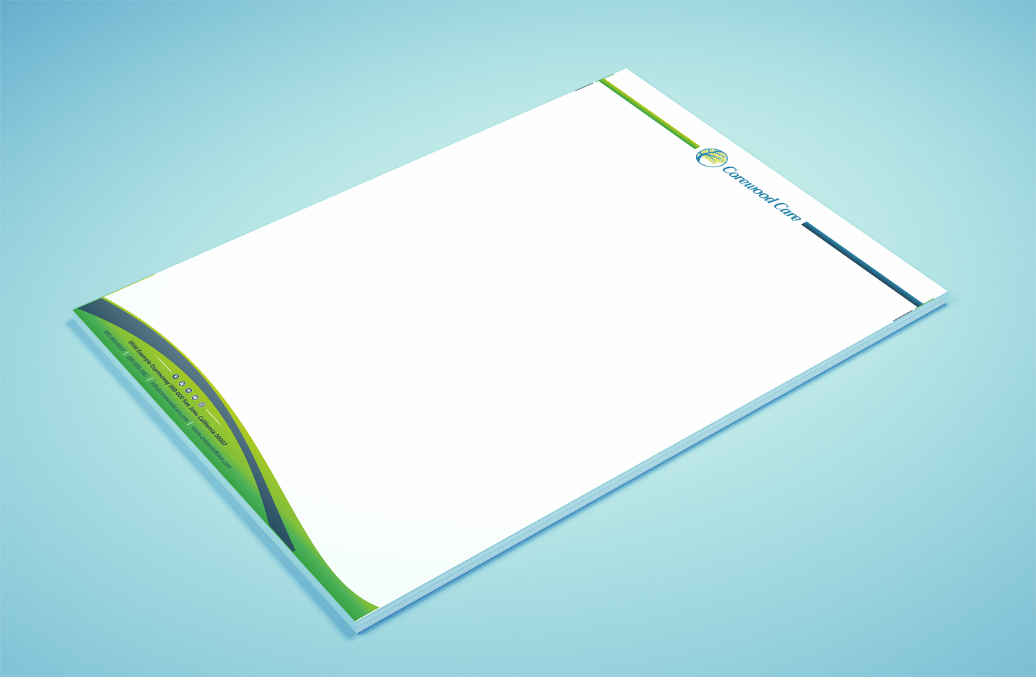 Letterhead Design by Petter Goms for this project | Design #17100088