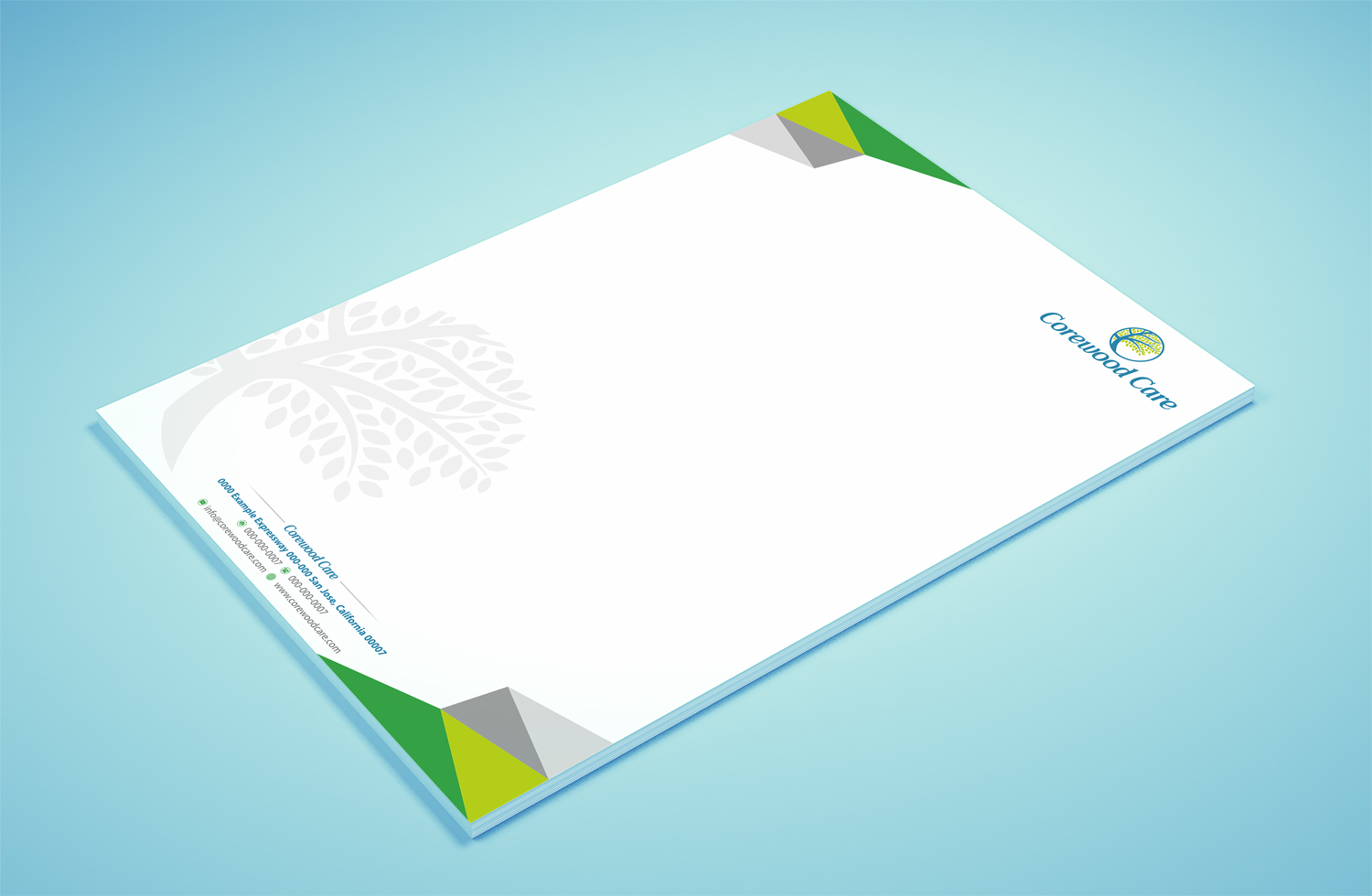 Letterhead Design by Petter Goms for this project | Design #17100376