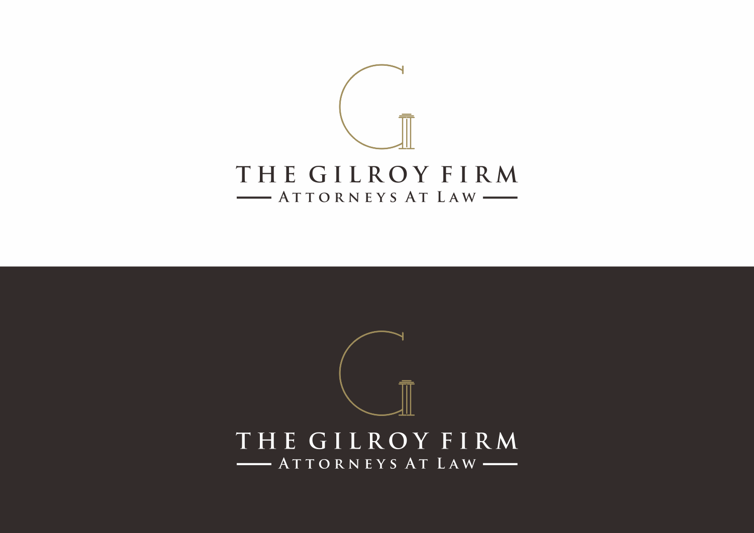 Logo Design by Babang Aziz 2 for The Gilroy Firm | Design #17102393