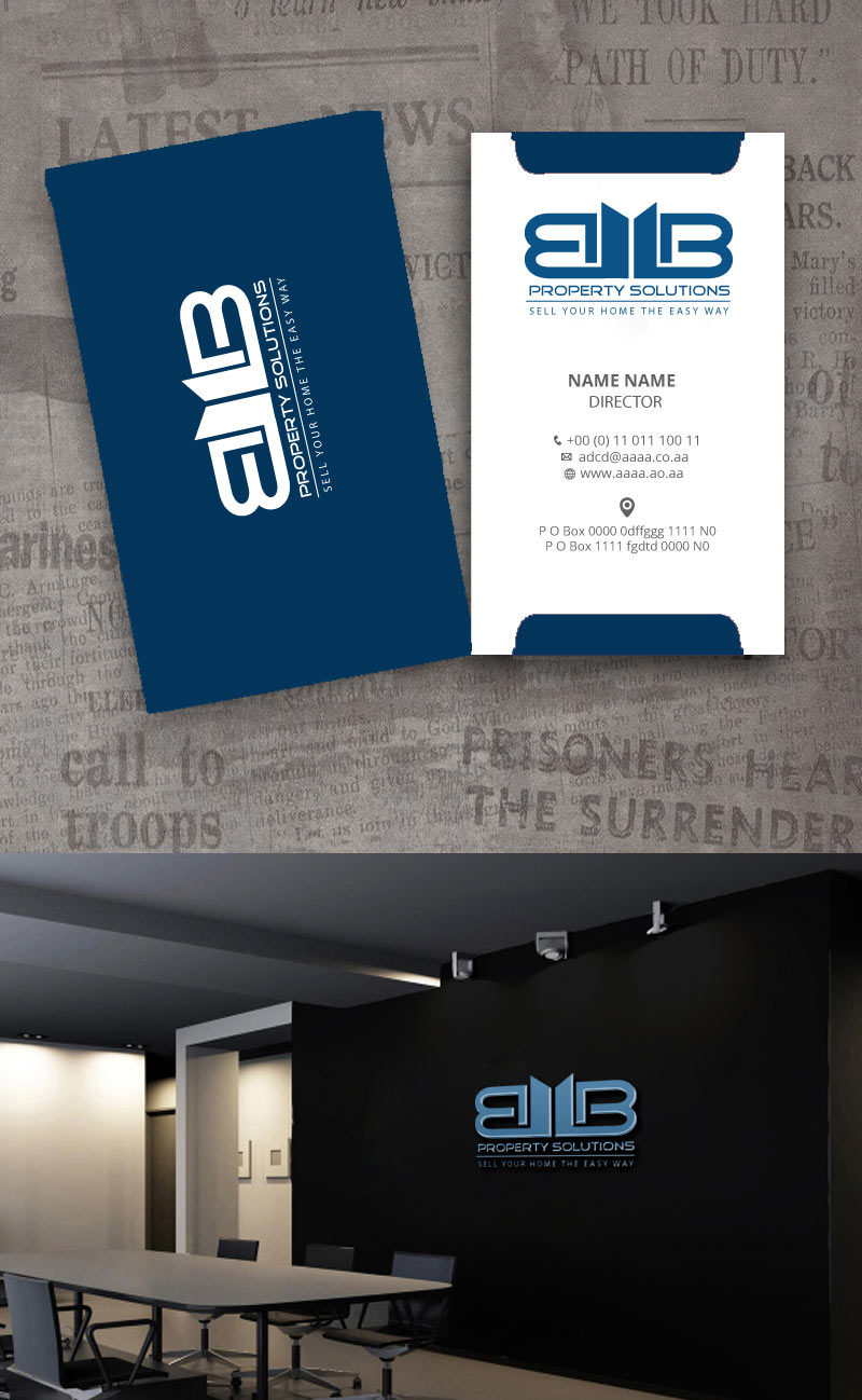 Logo Design by zebronicgraphic for BMB PROPERTY SOLUTIONS  | Design #17102030