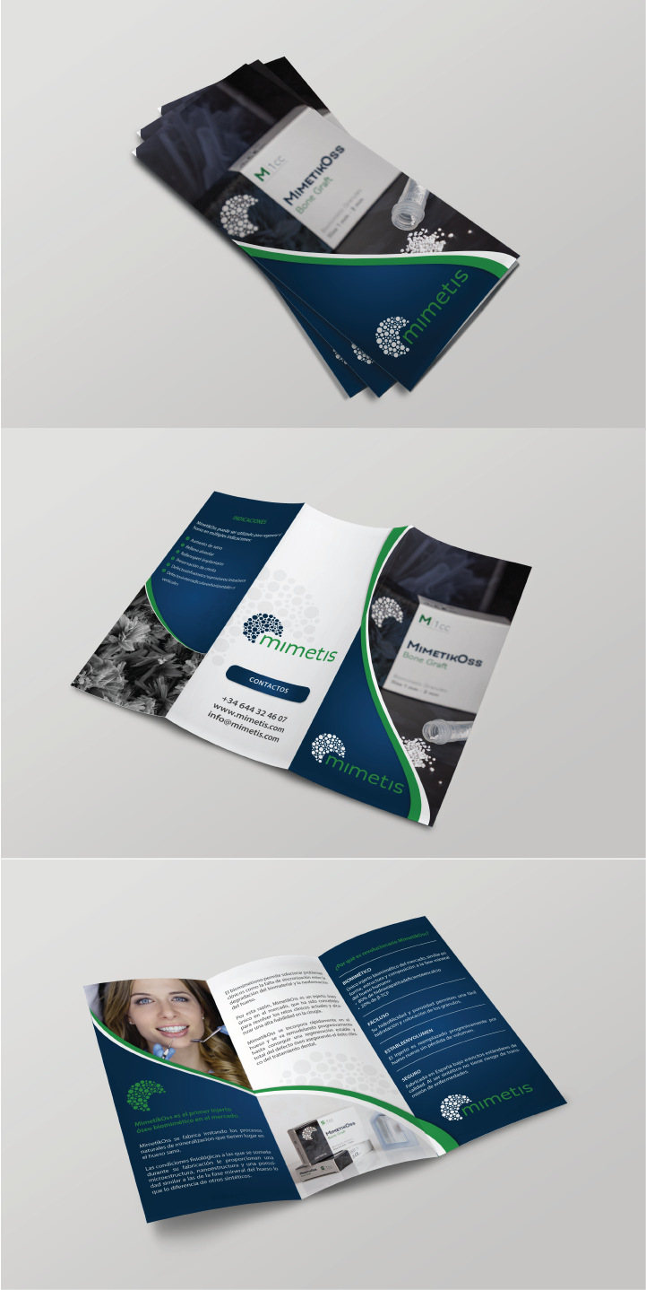 Design de Flyer par alex989 pour Mimetis Biomaterials | Design #17112176