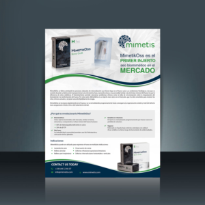Flyer Design by creative.bugs for Mimetis Biomaterials | Design: #17114994