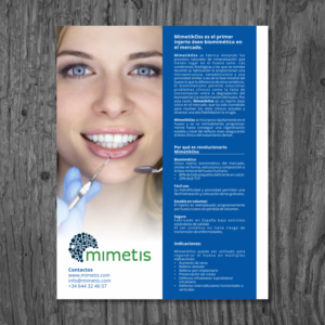 Flyer Design by barinix for Mimetis Biomaterials | Design #17110561