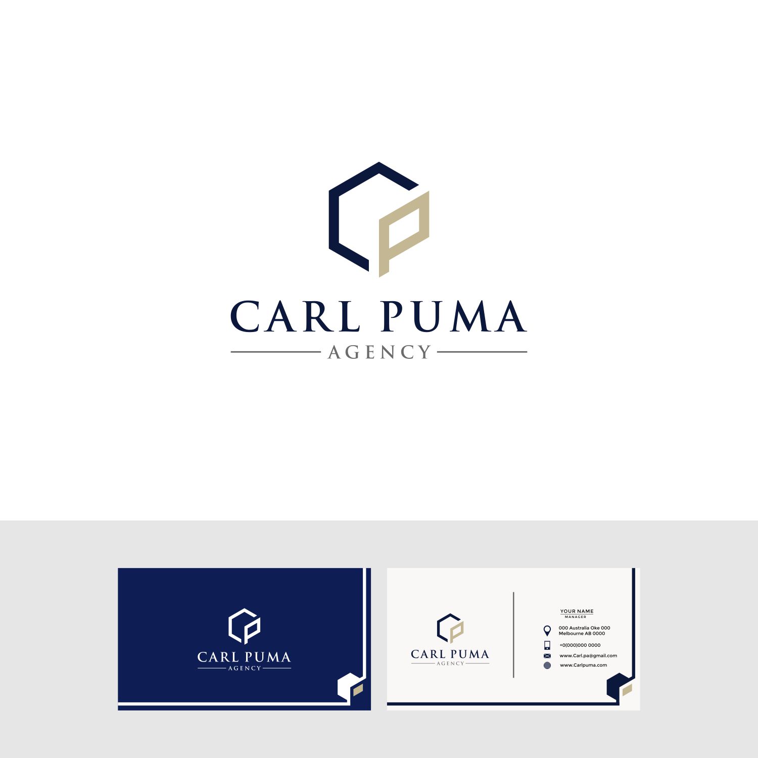 Logo-Design von pujiono 2 für Carl Puma Agency | Design #17095963