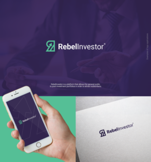 RebelInvestor or RI | Diseño de Logo por Felipe Moura