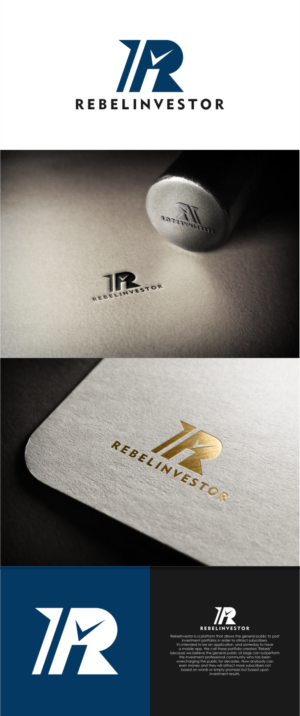 RebelInvestor or RI | Logo Design by Angkasa Official