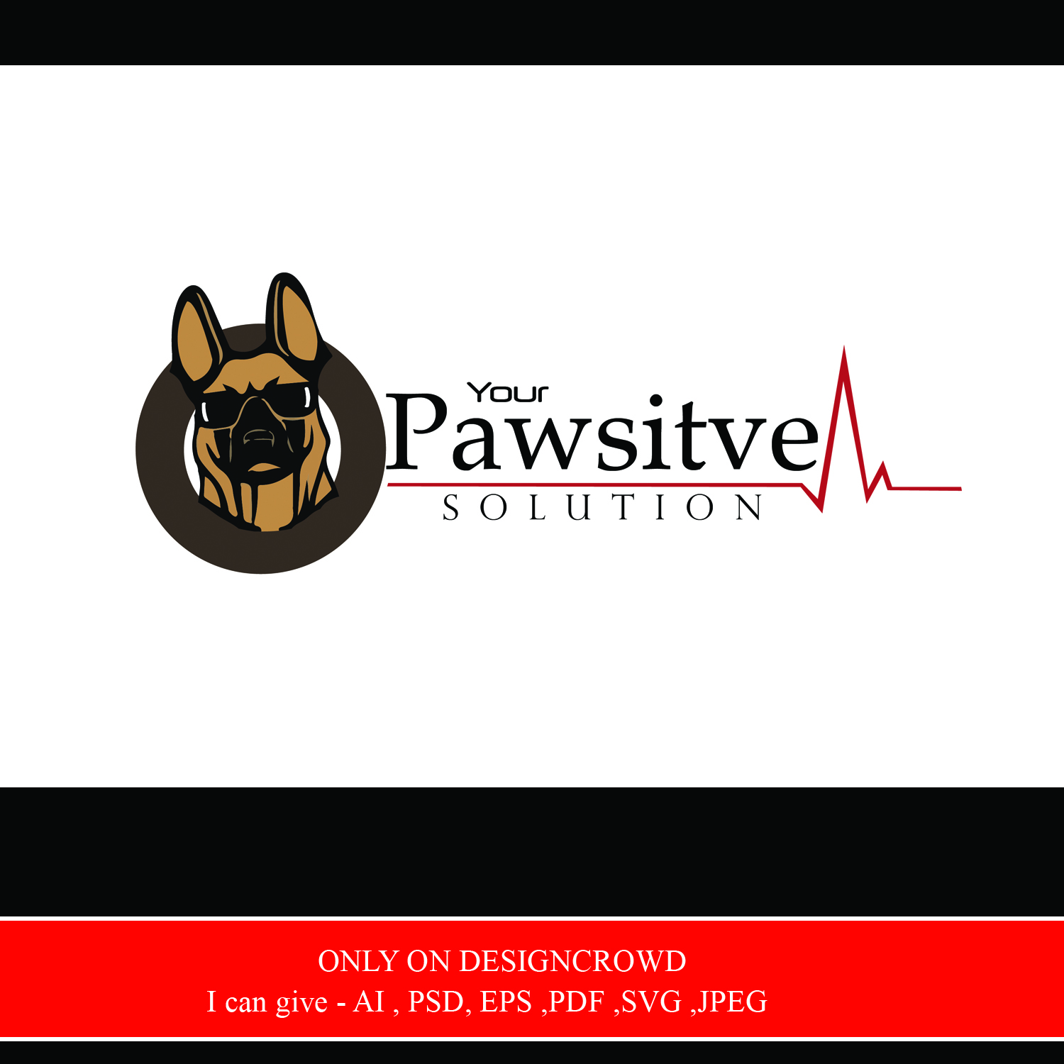 Logo Design by G.A.J. Lahiru for Your Pawsitive Solution, LLC | Design #17111571