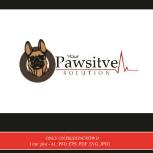Logo Design by G.A.J. Lahiru for Your Pawsitive Solution, LLC | Design: #17111571