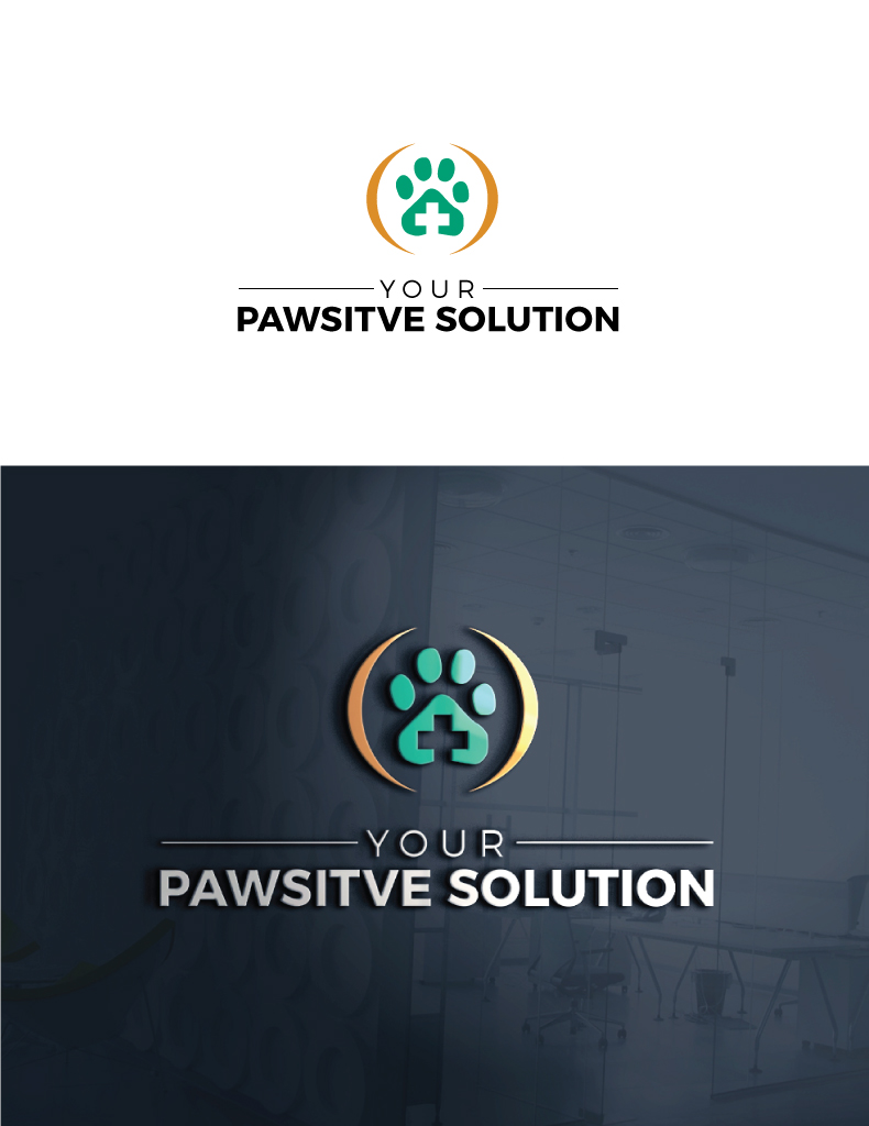 Logo Design by somani for Your Pawsitive Solution, LLC | Design #17096479