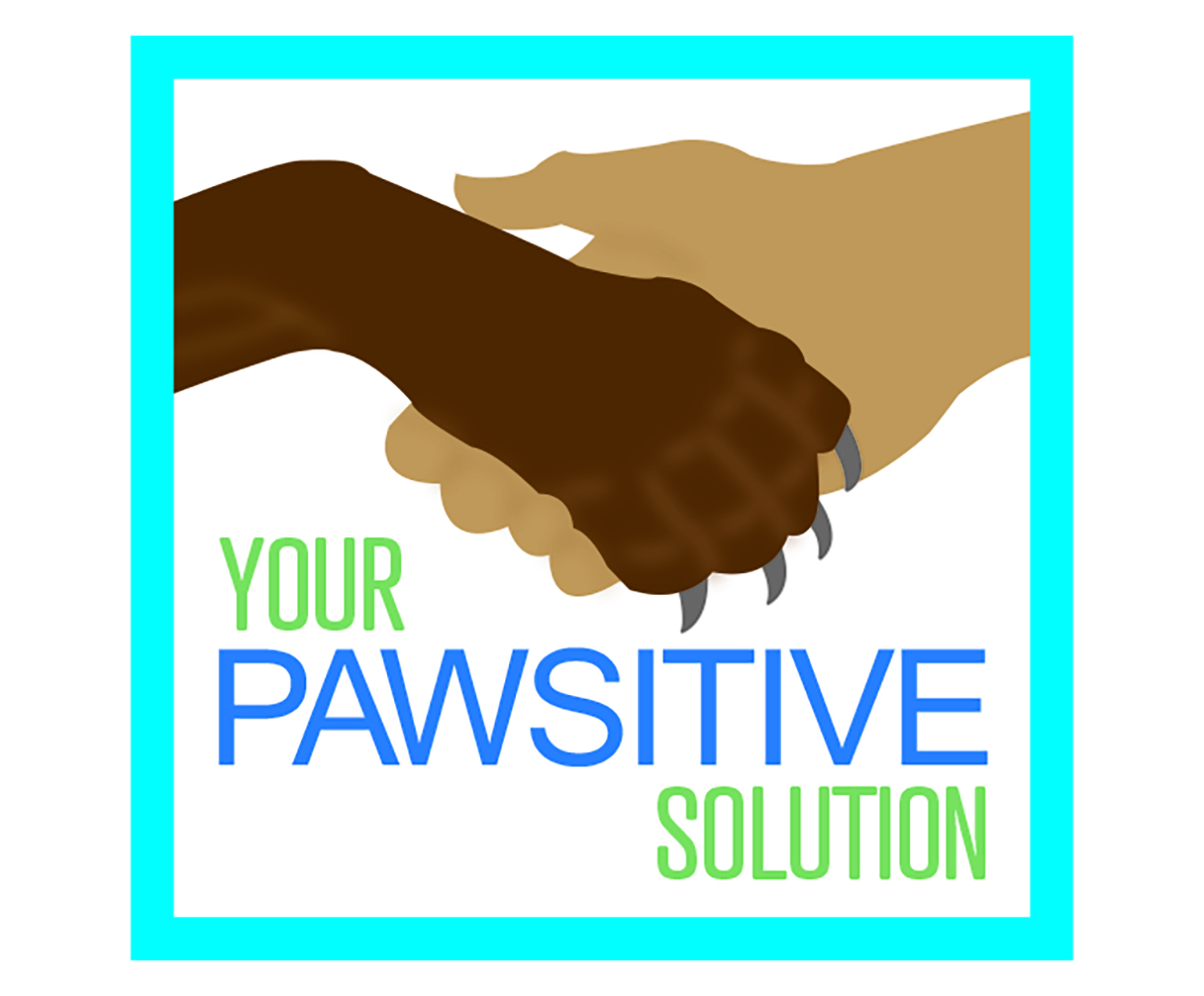 Logo Design by Skybluedesignstudio for Your Pawsitive Solution, LLC | Design #17185672