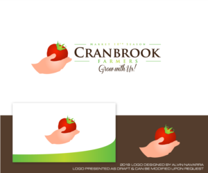 Logo-Design von alvinnavarra für Cranbrook Farmer's Market Society | Design: #17352276