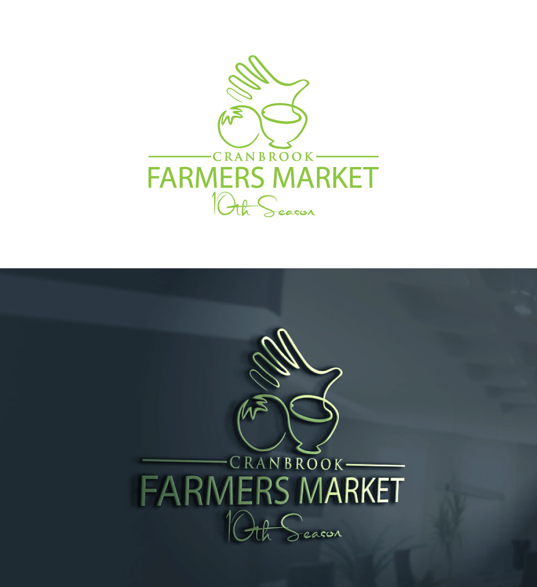 Logo-Design von simetall für Cranbrook Farmer's Market Society | Design: #17369018