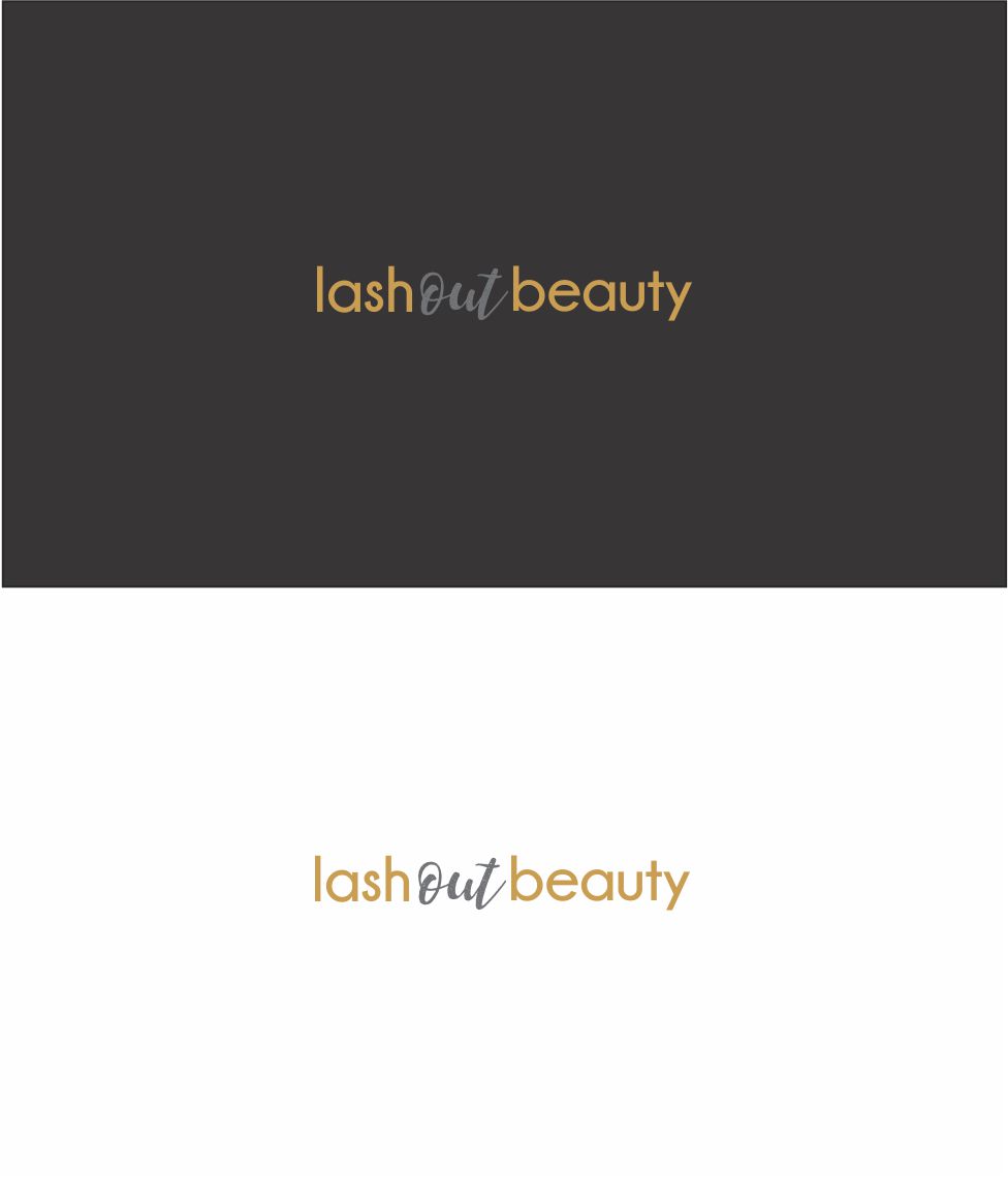 Logo Design by Little Sofi for Lash out Beauty llc | Design #17105557