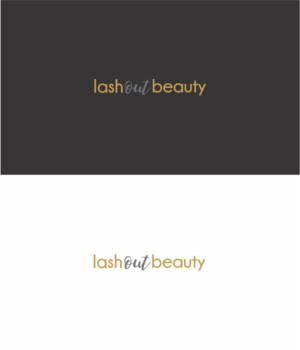 Logo Design by Little Sofi for Lash out Beauty llc | Design: #17105557