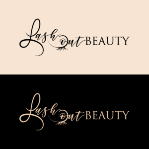 Logo Design by ElenaGabriela for Lash out Beauty llc | Design: #17131134