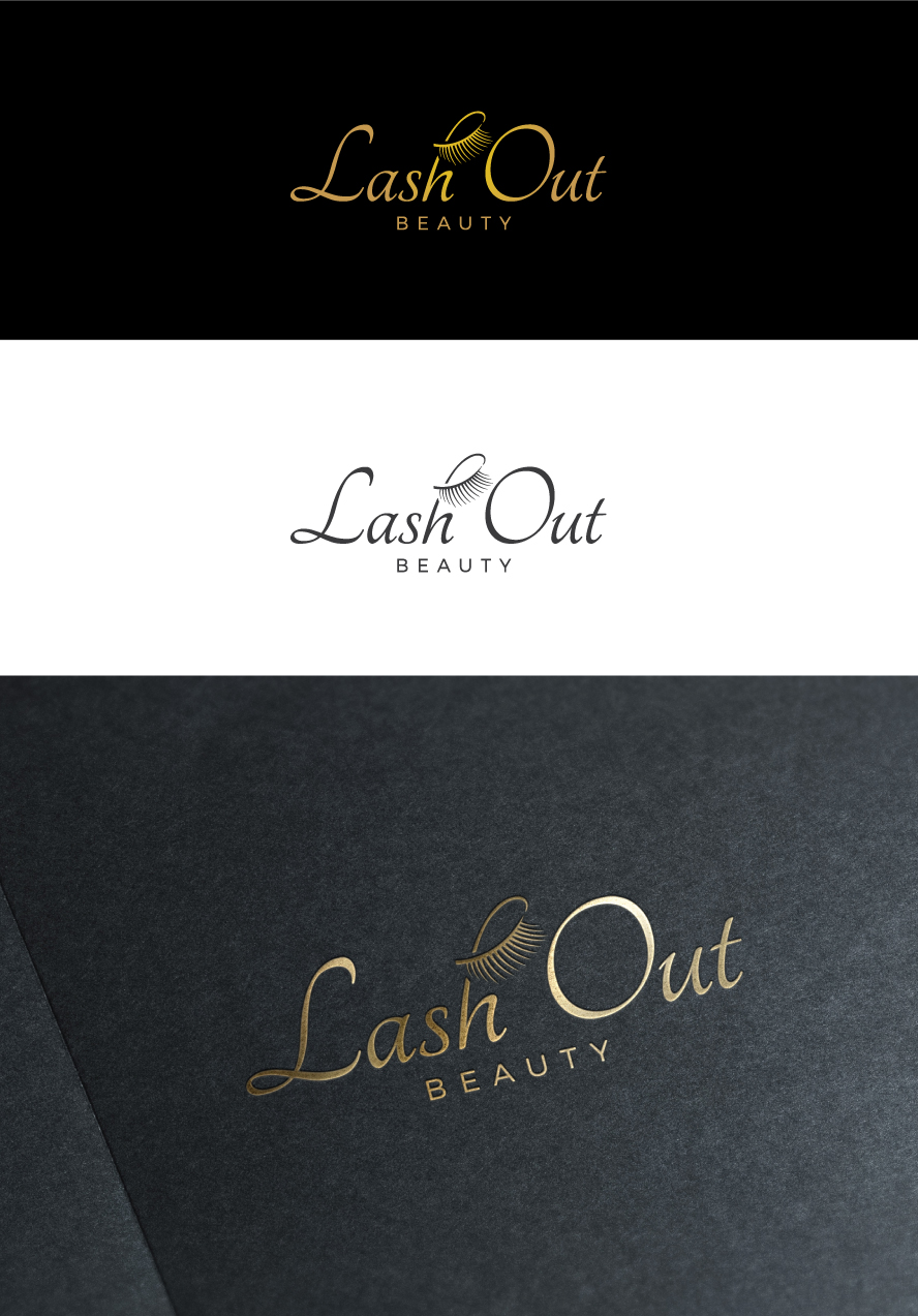Logo Design by somani for Lash out Beauty llc | Design #17100799