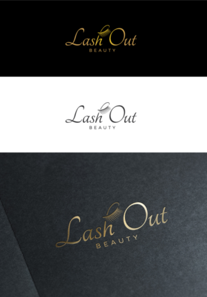 Logo Design by somani for Lash out Beauty llc | Design: #17100799