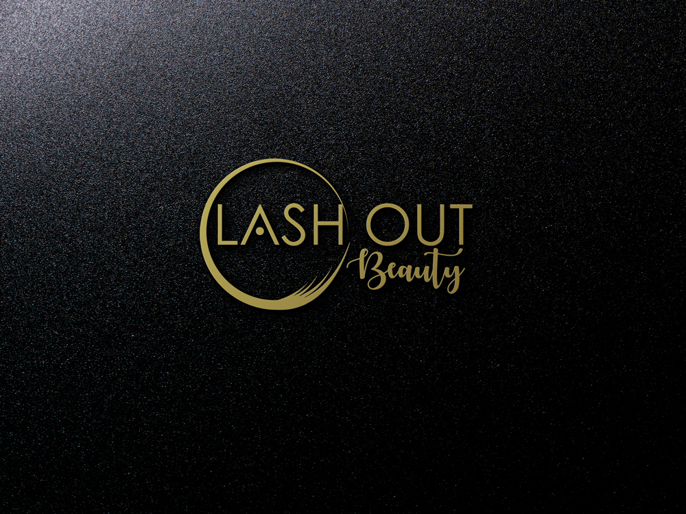 Logo Design by A S design @ for Lash out Beauty llc | Design #17139325