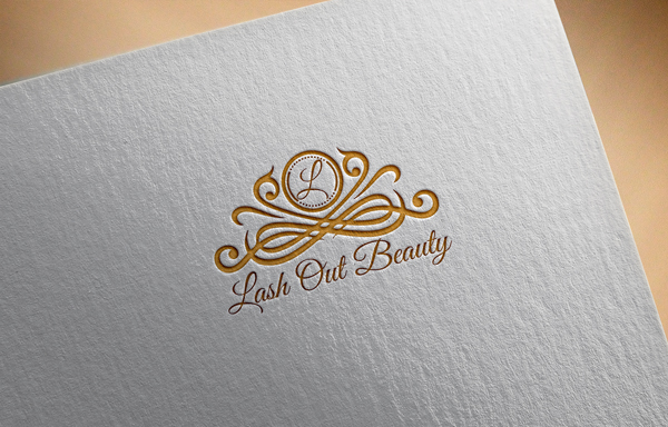 Logo Design by RANARANA for Lash out Beauty llc | Design #17154335