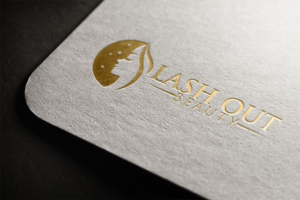 Logo Design by Alhamduliallah for Lash out Beauty llc | Design: #17120789