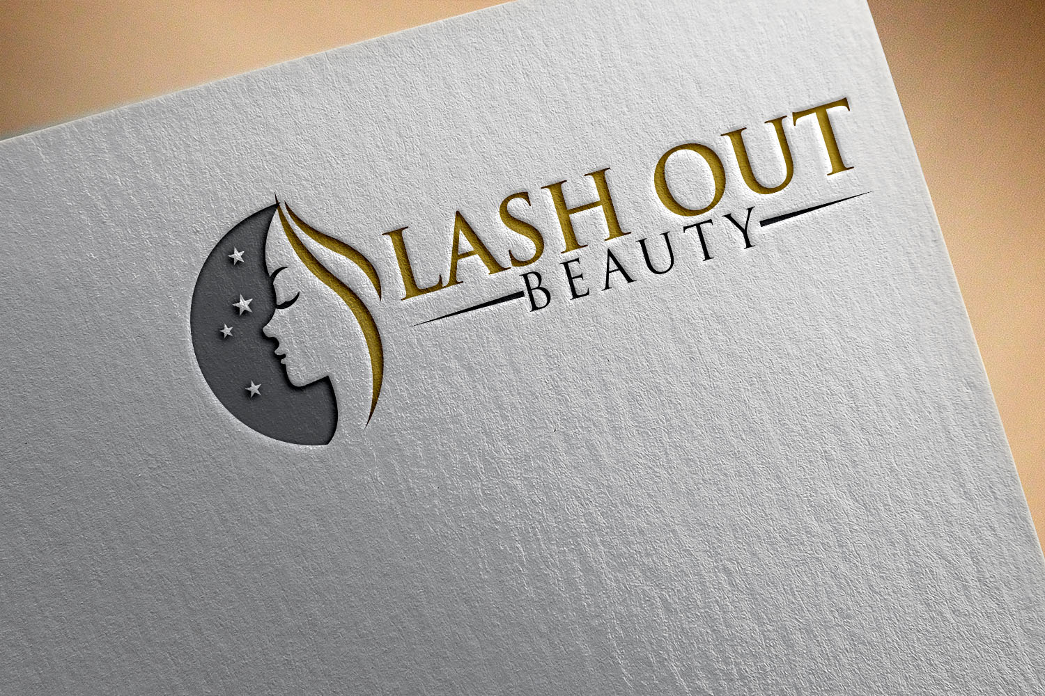 Logo Design by Alhamduliallah for Lash out Beauty llc | Design #17120791
