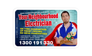 Visitenkarten-Design von Atvento Graphics für Need An Electrician Pty Ltd | Design: #623993