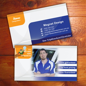 Business Card Design by visual arts