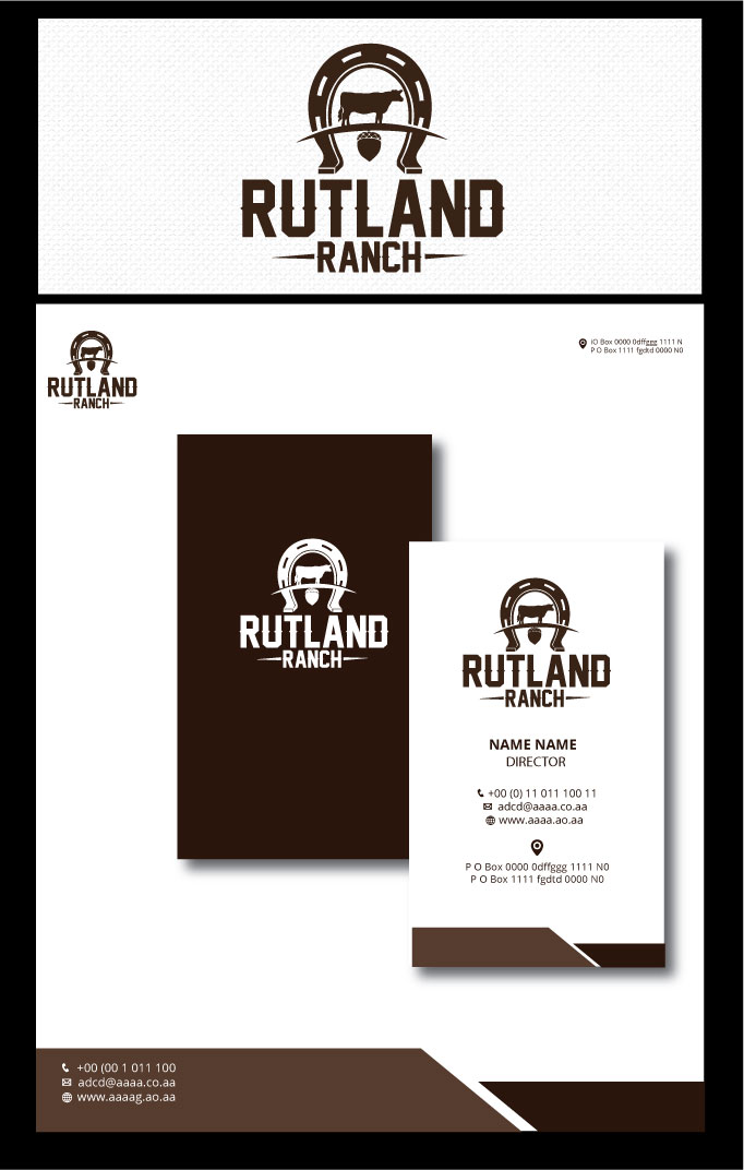 Diseño de Logo por zebronicgraphic para Rutland ranch | Diseño #17102485