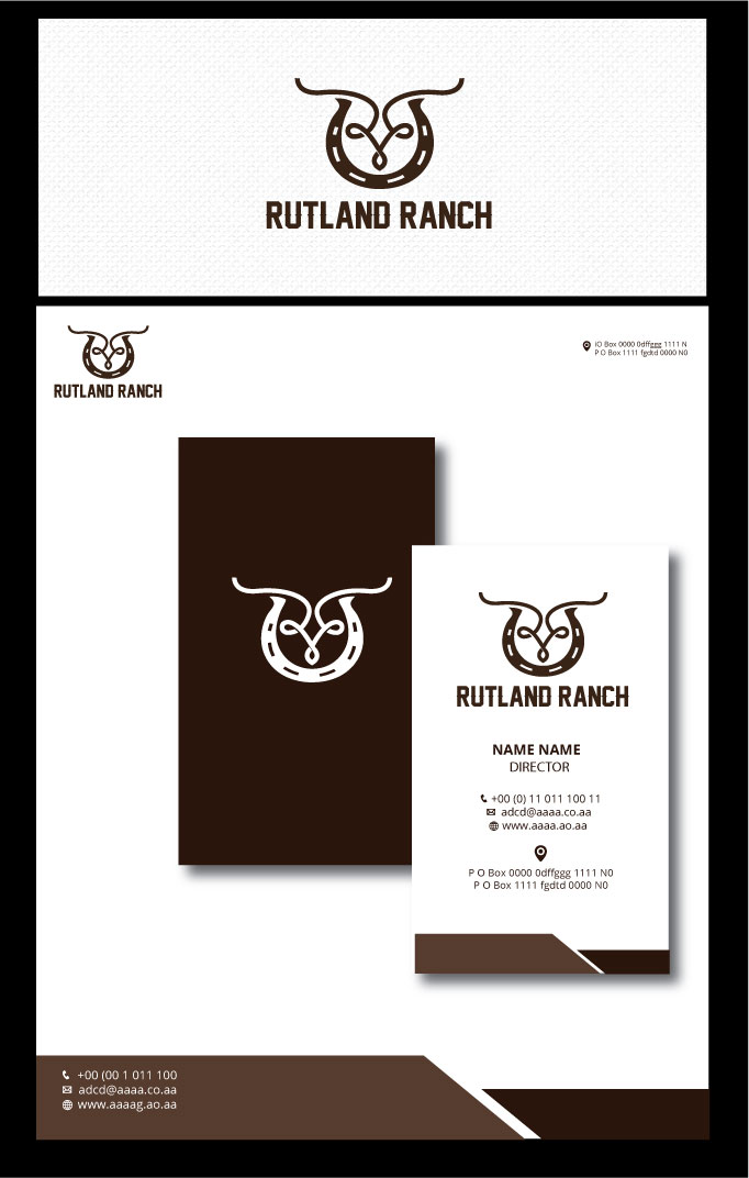 Diseño de Logo por zebronicgraphic para Rutland ranch | Diseño #17102486
